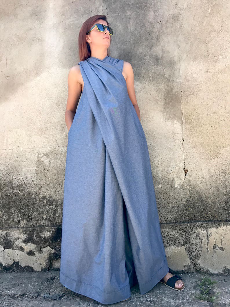 Japanese clothing, women's jumpsuits, denim jumpsuits, women's robe dresses, summer jumpsuits, maxi jumpsuits, luxury jumpsuits, cotton jumpsuits